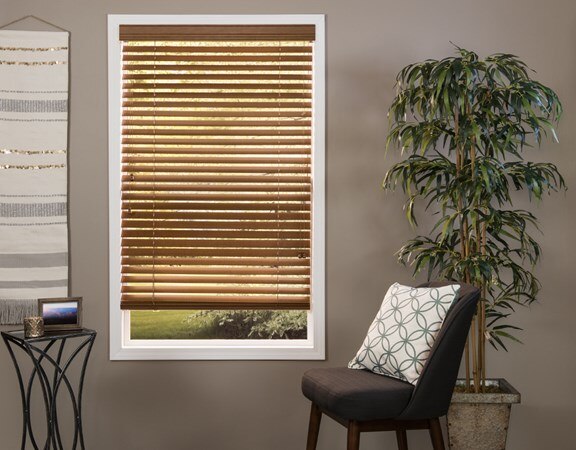 2 inch real wood blind